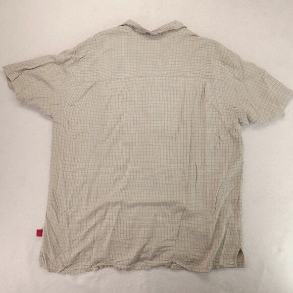 Levis Casual Short Sleeve Button Up Shirt Mens Size Extra Large XL Tan - Picture 9 of 9